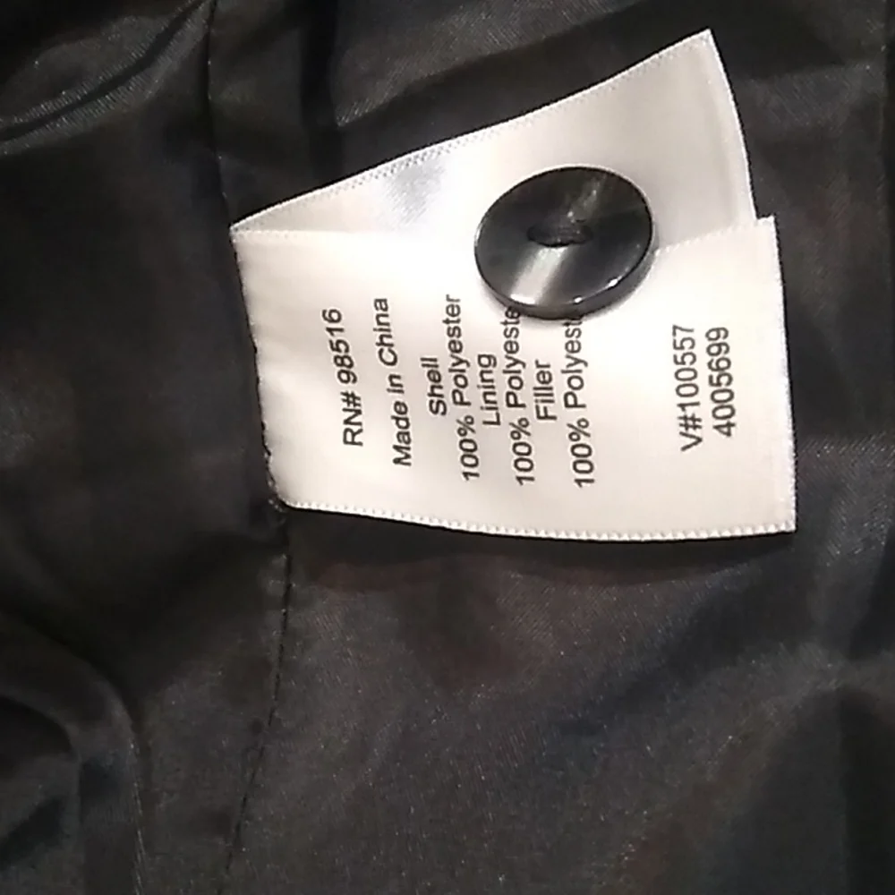 Cold water Creek Red Brocade Snap Up Jacket - Picture 6 of 8